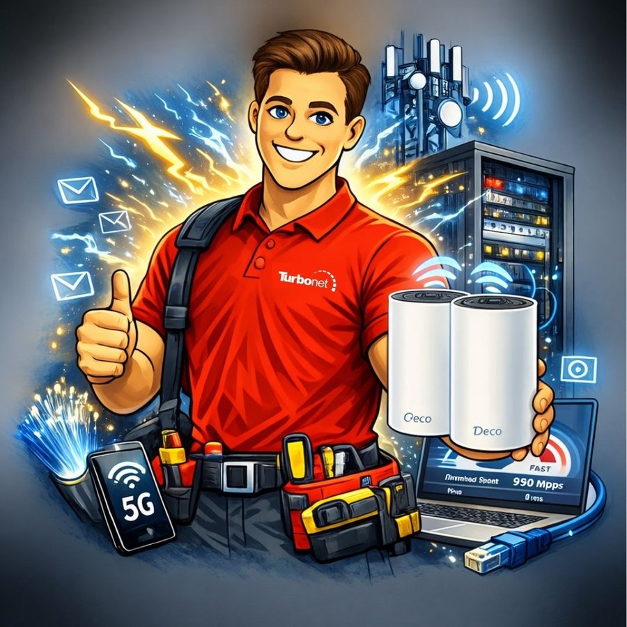Turbomen s mesh systémem – Wi-Fi po celém domě